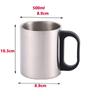 Stainless Steel Double-layer Camping & Sports Water Mug