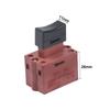 10A Electric Tool Switch for 400 Steel Cutter and 355 Profile Machine Industrial Use Reliable Performance with Lock Mechanism