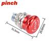 Stainless Steel Dustproof Metal Mushroom Emergency Stop Button (16/19/22/25/30mm)