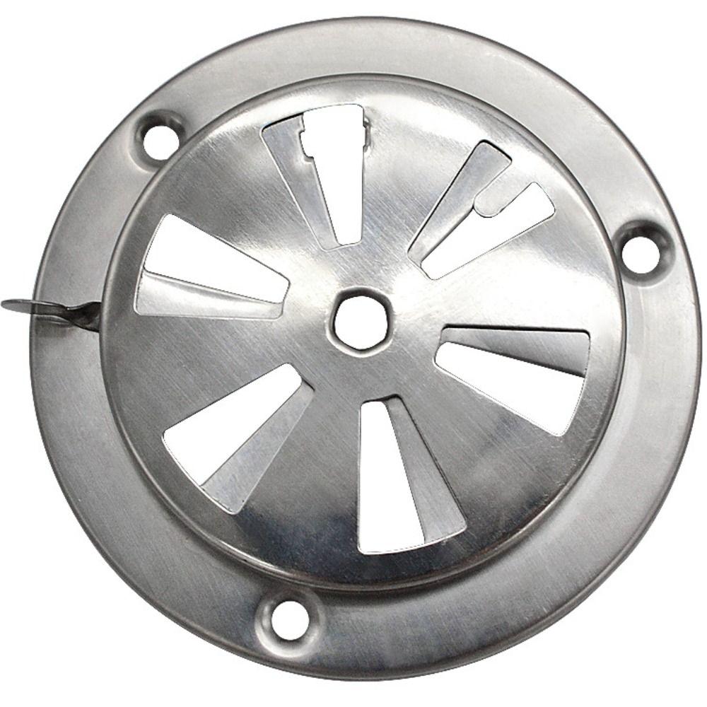 Heat Resistant Air Vent Grille Adjustable Stove Air Vent BBQ Grill Smoker  Ducting Ventilation