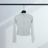 LULULACIE Women's Slim Fit Long Sleeve Sport Jacket with Stand-up Collar for Running and Yoga