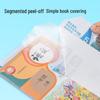 Deli Stationery Transparent Self-Adhesive Book Cover Film - Frosted, 25K/16K/A4 Sizes