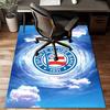 Ba-hia Sports Club Emblem Printed Office Carpet Chair Cushion  Entryway Rug, Rugs for Living Room, Bedroom Christmas gifts