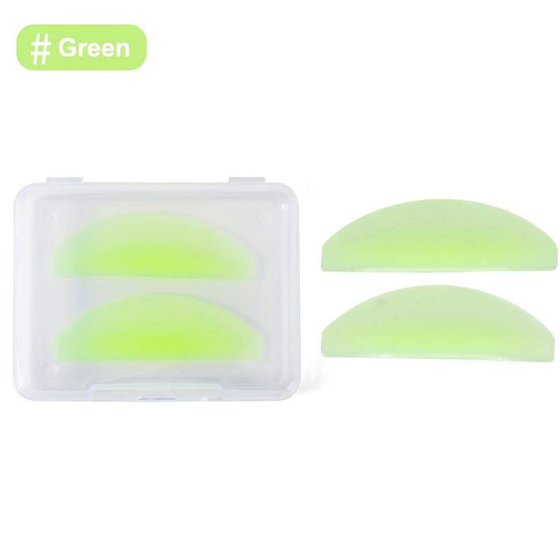 1 Çift Silikon Kirpik Perma Pedleri Kirpik Çubukları Kalkan Kaldırma 3D Kirpik Kıvırıcı Aksesuarları Aplikatör Makyaj Aracı