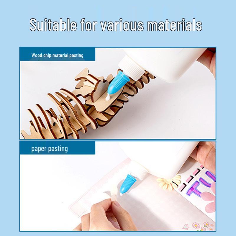 Dziecięcy klej biały szybkoschnący DIY do prac artystycznych i obróbki drewna