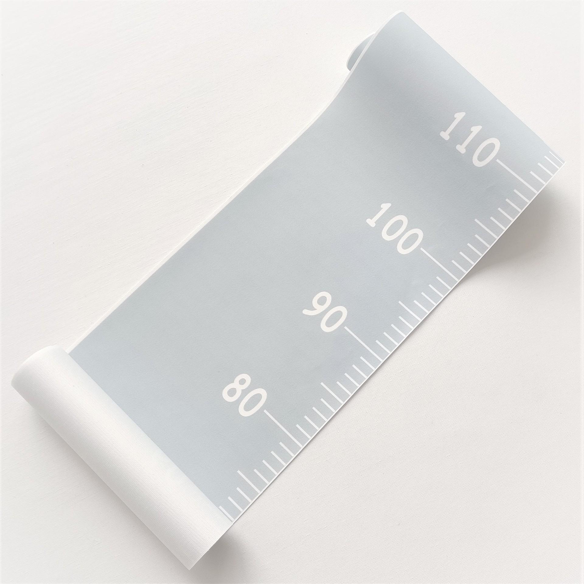 Nordic Style Morandi Color Children s Room Oil Canvas Height Hanging Ruler Kindergarten Height Measurement Wall Sticker 20X200cm