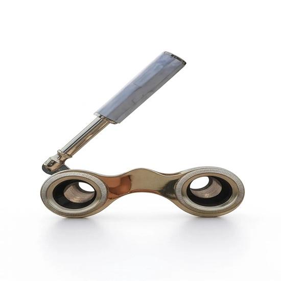 Brass Folding Binocular Monocle Nautical Spyglass 10.16 cm Wedding Anniversary Birthday Christmas Graduation Day Thanksgiving Gift