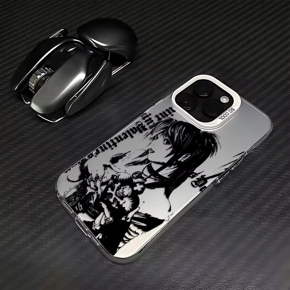 Luxury Clmj Death Note Misa Phone Case For iPhone 17 Air 16e 15 14 13 12 11 Pro Max Plus Mini SE Anti Fall Matte Back Cover