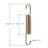 uxcell Motorcycle Kickstand Springs Motorcycle Main Bracket Kickstand Return Spring for Bajai Bm150 13cm Length