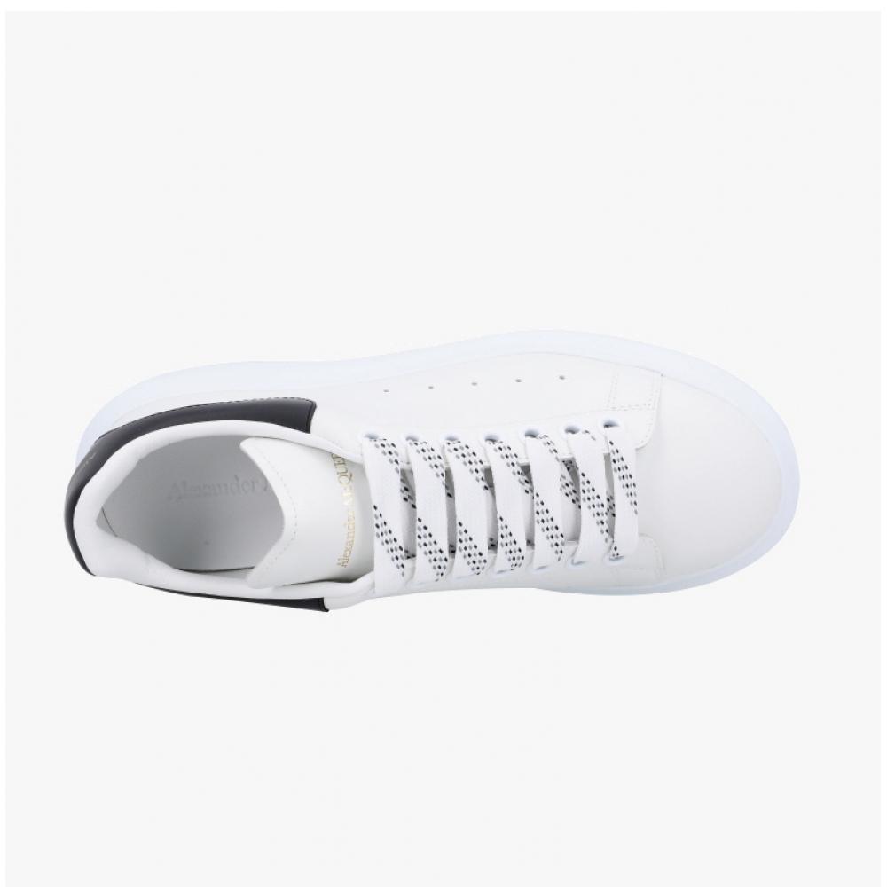 Alexander Mcqueen Oversole Black Tab Low Sneakers 553680 Wiaig 9061