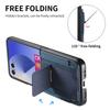 For Samsung Galaxy Z Flip7 5G Case Kickstand Retro Leather Back Cover with Card Holder