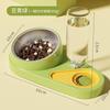 Automatic Non Overturn Stainless Steel Cat Food And Water Feeding Bowl For Pet Cats