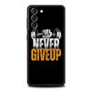 Gym Fitness Bodybuilding Phone Case For Samsung Galaxy S26 Ultra S25 Plus S24 FE S23 S22 5G S21 S20 Cover Black Soft