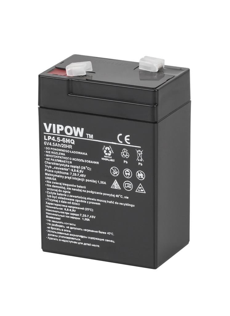 Vipow 6V/4.5Ah HQ Gel Battery
