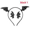Gothic Hair Clip Hoop Set Costume Hair Hoops Cute Devil Ears Hairband  Haunted House Party