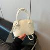 Korean Niche Fashionable Portable Shell Bag Women's 2025 Spring New Foreign Style High Value Single Shoulder Messenger Bag