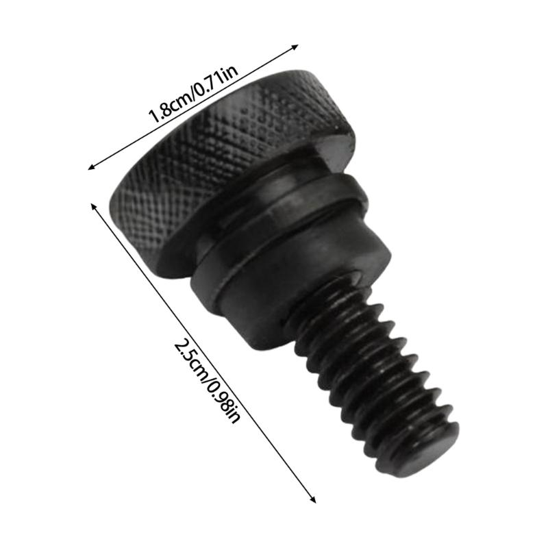 Machined Skull Motorcycle Seat Bolts Fit For 1997+ Models Aluminum Construction Easy Installation