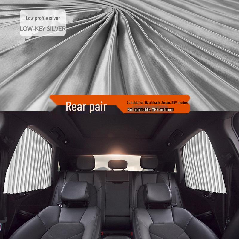 Universal Magnetic Car Side Window Sunshade Curtains for Heat Insulation and Sun Protection