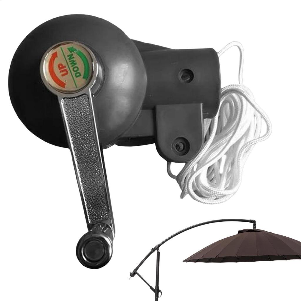 Patio Umbrella Accessories Crank Handle Stable Replace Parts Leisure Sunshade Parts for Balcony Camping Courtyard Beach Party