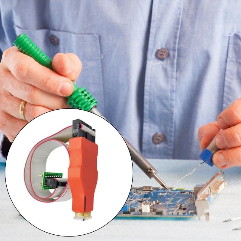 Sop16 300mil Chip Download Burn Write Probe Programming Testing Probe With Elastics Stopper For Automotive Electronics