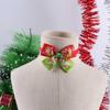 Xmas Dog Grooming Cat Bowtie Neck Strap Dog Collar Dog Bow Tie Christmas Dog Decoration Cat Collar