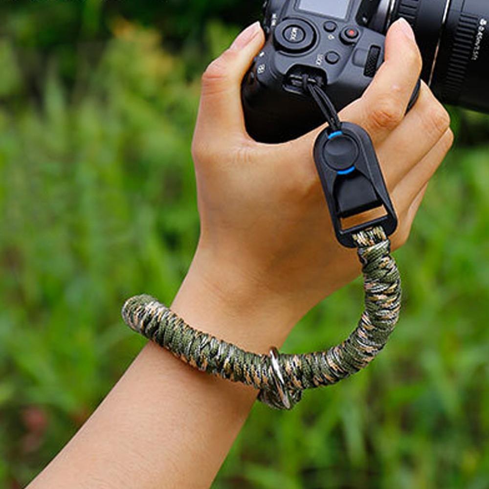 Adjustable Hand Strap Camera for Nikon Fuji SONY Canon Hand Braided Camera Wrist Strap Multi-functional Tech Strap XJBD01