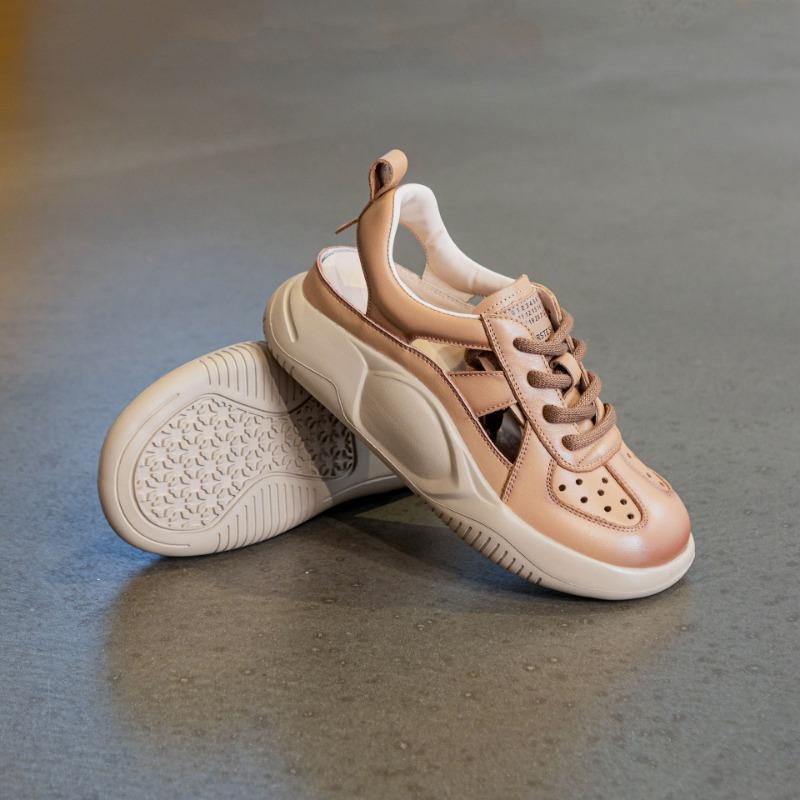 

Повседневные спортивные сандалии на толстой подошве 40 коричневый