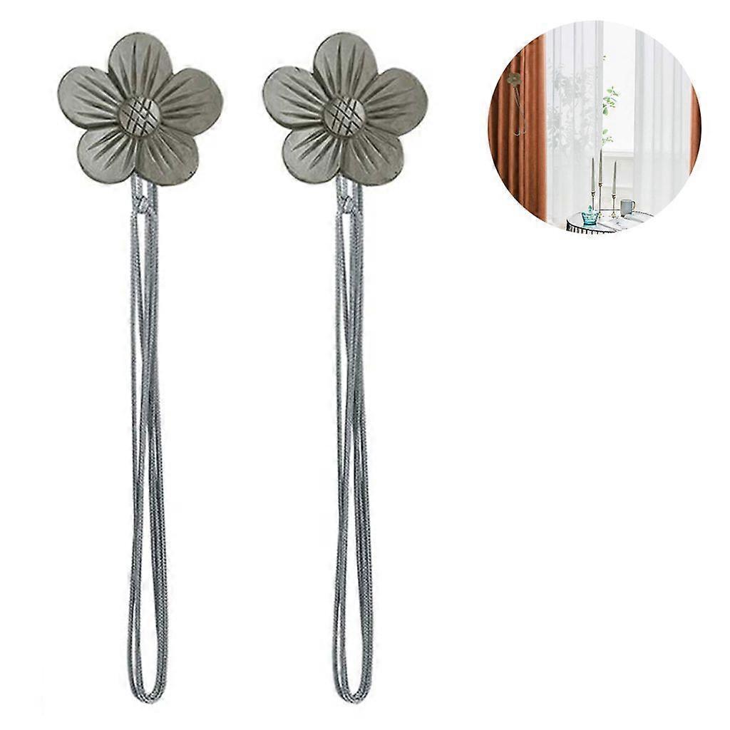 2-pack Magnetic Curtain Cords, Knitted, Decorative Tie Holders for Home/office
