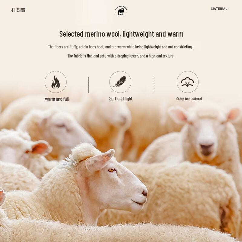 Men's Lyocell & Lamb Wool Machine Washable Pullover Sweater