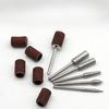 12Pcs Nail Sandpaper Ring Polishing Head Nail Polishing Combination, Hardware Electroplated Diamond Nail Polishing Rod
