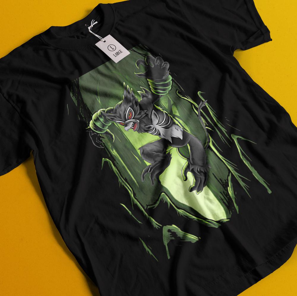 

Винтажная специальная футболка с аниме-любовью, японская футболка, футболка с аниме, футболка в подарок манга L