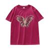 American retro t-shirt women's pure cotton short-sleeved summer new chic loose half-sleeved t-shirt chic top trendy