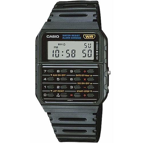 

Casio CA-53W-1Z Calculator Watch with Calculator Function, Black, Overseas Model, No Presentation Box, Simple Packaging