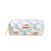 Fashion Large Capacity Quilted Bow Flower Pattern Cosmetic Bag For Women