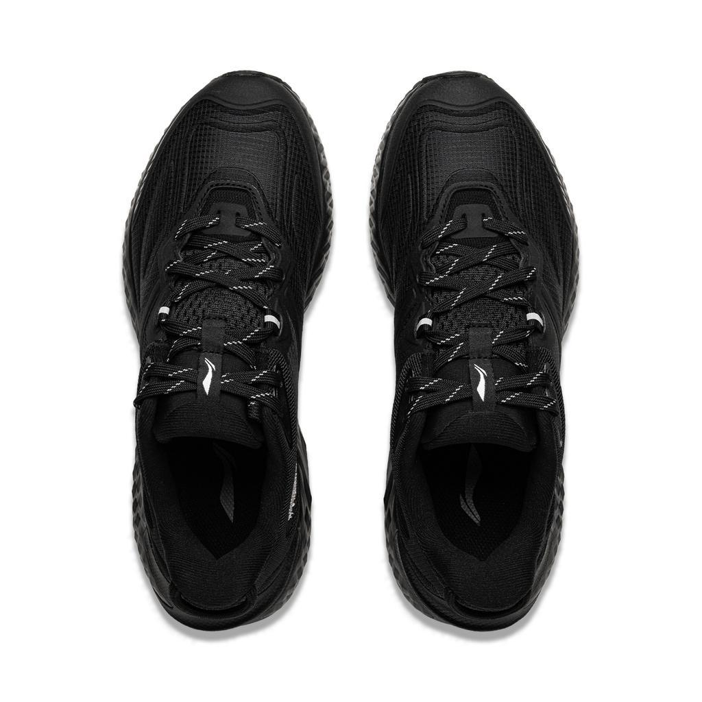 New LiNing Cloud Shield Anti Slip Wear Resistant Low Top Casual Running Shoes Women's Black ARSU072-2
