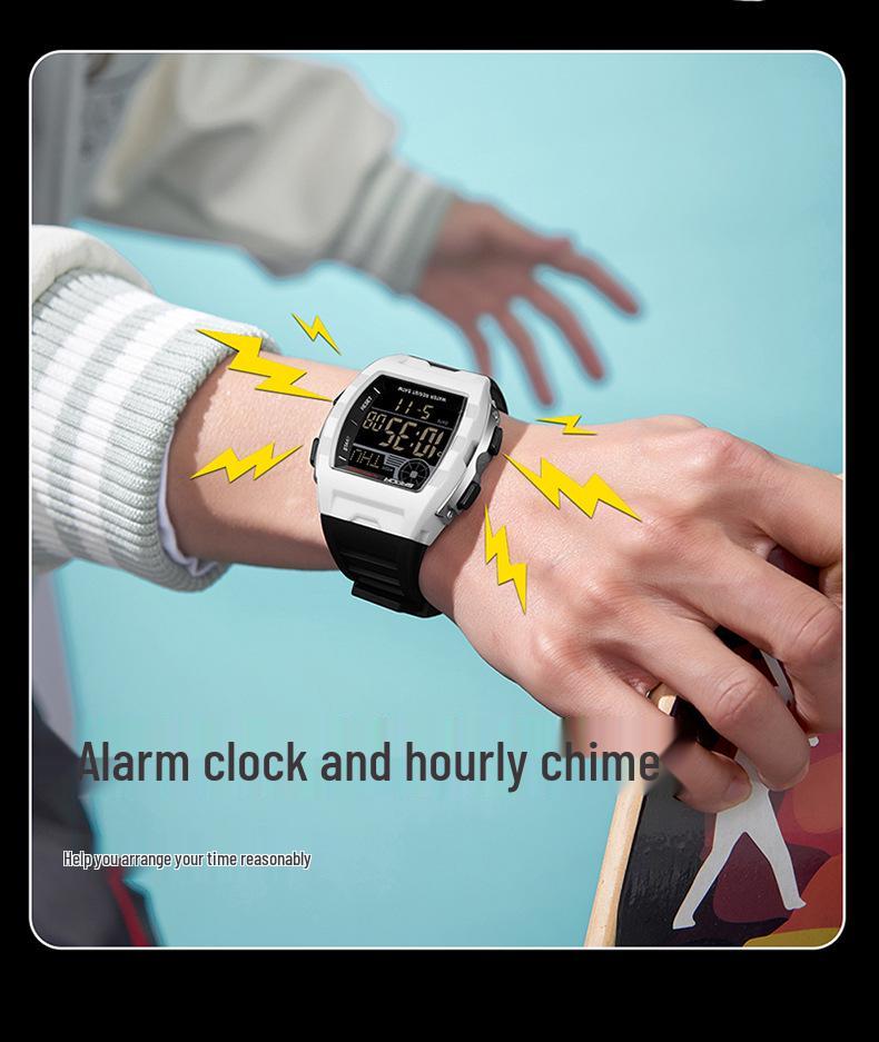 SANDA Multi-Functional Big Dial Watch with Alarm, Snooze, Countdown for Junior & Senior High School Students