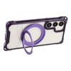 For Samsung Galaxy S25/S24 Magnetic Case Ring Kickstand TPU+PC Phone Cover