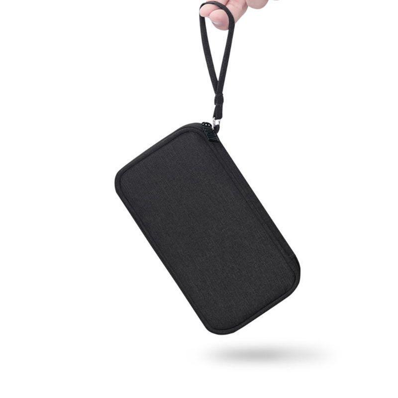 Storage Bag Carrying Box for Case Organizer Cover Pouch Shockproof Travel for Case for Power Bank Earphone USB Data Cabl