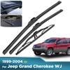 For Jeep Grand Cherokee WJ 1999-2004 2000 2001 Wiper Front & Rear Wiper Blades Windshield Windscreen Window Brushes 21"+21"+11