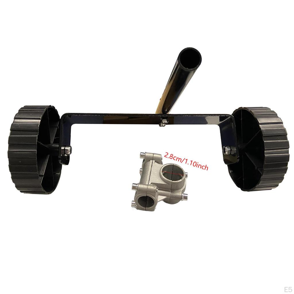 Weed Wacker Wheels Adjustable Easy Installation String Trimmer Support for Eater Walk