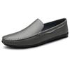 Breathable Mens Casual Shoes Genuine Leather Man Loafers Moccasins Leisure Walk Slip on Flats Outdoor Male Driving Shoes