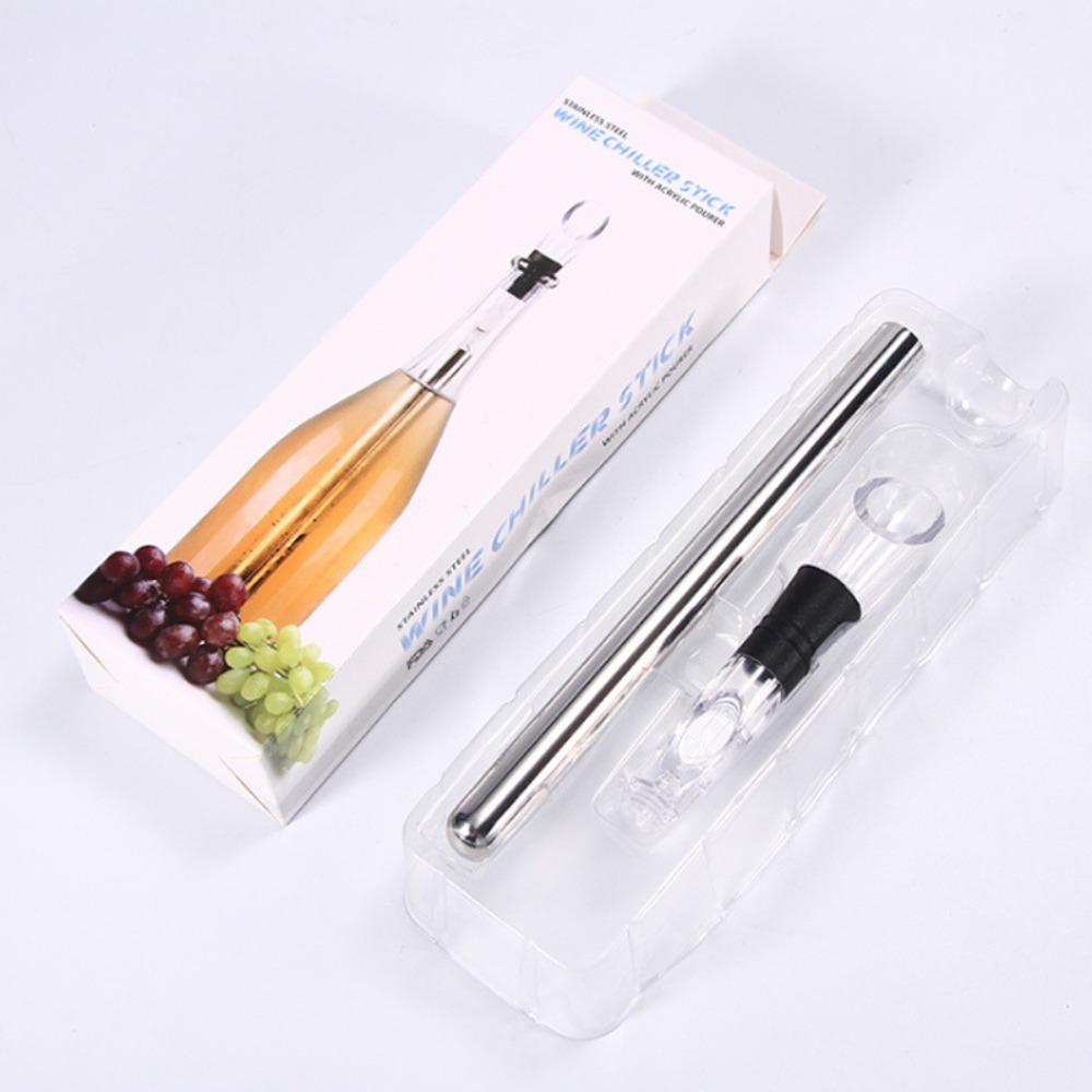 Stainless Steel Wine Cooler That Chills Wine Chiller Stick Rapid Cooler  for Wine Lovers