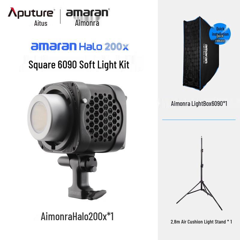 Aputure Amaran Halo 200x Streaming Fill Light