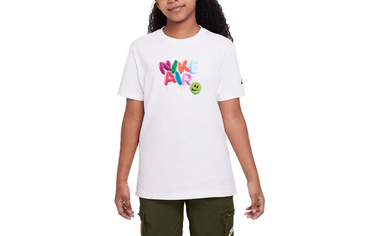 

Nike Kids T Shirts Crew Neck Moderate FD0853-100 L
