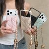 With Clogo Luxury Crossbody Phone Case for Apple IPhone 13 14 15 16 17 Pro Max Card Holder Wallet Adjustable Lanyard Shoulder Strap Leather