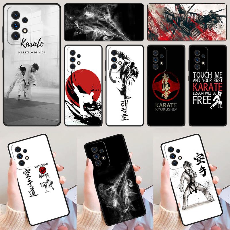 Japan Karate Martial Arts phone case For Samsung Galaxy A42 A31 A40 A51 A71 A32 A80 A91 A52 A72 A20e A21S A50 A70 A11 A12 Cover