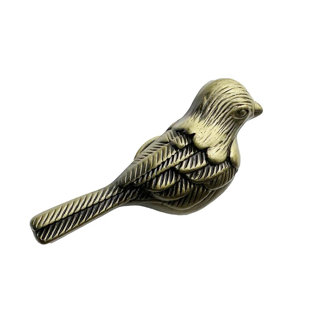 Bird Design Cabinet Handle Zinc Alloy Drawer Knobs For Cupboards And Wardrobes With Oxidation Resistant Finish