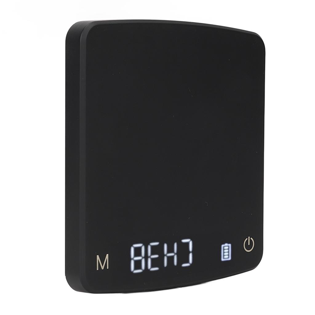 Tiny Coffee Scale Digital Drip Coffee Scale Rechargeable Automatic Timing Kitchen Food Scale