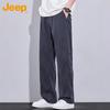Jeep Men's Lyocell Blend Casual Straight-Leg Pants