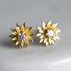 Dubai Luxury Earrings, Small Daisy Flower Night Market Earrings, Exquisite And Small Fashion Stud Earrings
